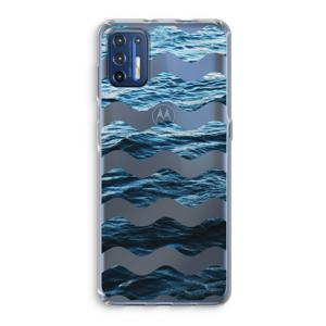 Oceaan: Motorola Moto G9 Plus Transparant Hoesje