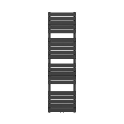 Belrad Handdoekradiator - middenaansluiting - 1800X500mm - Zwart BFRZ1800500