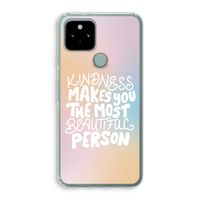 The prettiest: Google Pixel 5 Transparant Hoesje