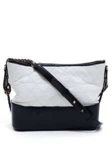 CHANEL Pre-Owned sac porté épaule Gabrielle (2018) - Blanc