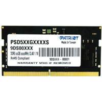 Patriot PSD532G48002S Signature-Line SO-DIMM, 32GB, 4800MHz, DDR5, CL40, 1.1v Patriot PSD532G48002S Signature-Line SO-DIMM, 32GB, 4800MHz, DDR5, CL40, 1.1v