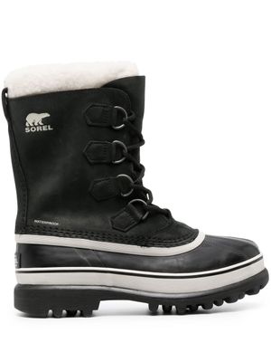 SOREL après-ski Caribou à lacets - Noir