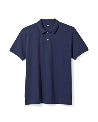 HEMA Herenpolo Donkerblauw (donkerblauw)