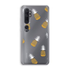 Ananasjes: Xiaomi Mi Note 10 Pro Transparant Hoesje