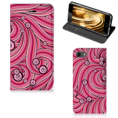 iPhone 7 | 8 | SE (2020) | SE (2022) | Bookcase | Swirl Pink