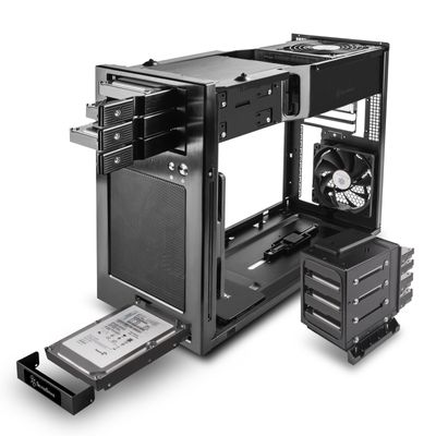 SilverStone SST-CS330B midi tower behuizing