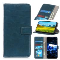 Magnetische krokodil textuur horizontale Flip lederen case voor iPhone 11 Pro Max met houder & kaartsleuven & portemonnee (groen)