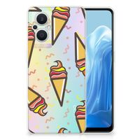 OPPO Reno8 Lite Siliconen Case Icecream