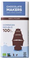 Chocolatemakers Reep tres hombres 100% extra puur fairtrade bio