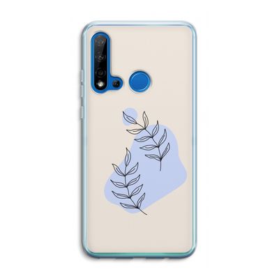 Leaf me if you can: Huawei P20 Lite (2019) Transparant Hoesje