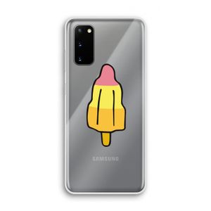Raketijsje: Samsung Galaxy S20 Transparant Hoesje