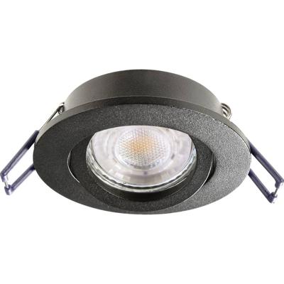 Deko Light Samsola, rund, Schwarz 110043 Plafondspot Zwart (mat)