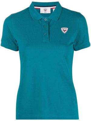 Rossignol polo à patch logo - Vert