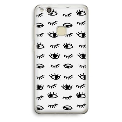 Eye pattern #2: Huawei Ascend P10 Lite Transparant Hoesje