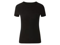 esmara Dames T-shirt (M (40/42), Zwart)