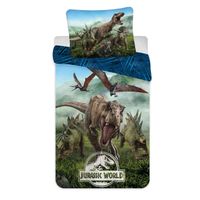 Dekbedovertrek Katoen Jurassic World Forest - thumbnail