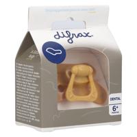 Difrax Fopspeen Dental 6+ M Uni/pure Geel/honey - thumbnail