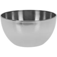 Salade schaal - RVS - 13 x 6 cm - serveerschaal - keuken accessoires