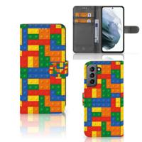 Samsung Galaxy S21 FE | Telefoon Hoesje | Blokken