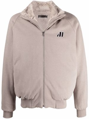 MOUTY veste réversible à fermeture zippée - Tons neutres