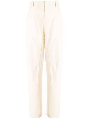 rag & bone pantalon droit Malia à poches cargo - Tons neutres