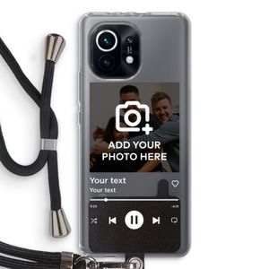 Music Player: Xiaomi Mi 11 Transparant Hoesje met koord