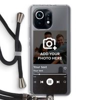 Music Player: Xiaomi Mi 11 Transparant Hoesje met koord