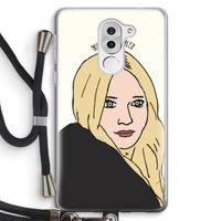 Ashley: Honor 6X Transparant Hoesje met koord