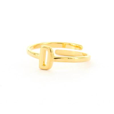 Imotionals Ring Letter D Goud