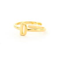Imotionals Ring Letter D Goud