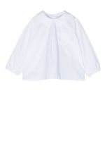 Douuod Kids chemise à col claudine - Blanc