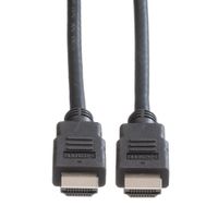 ROLINE GREEN HDMI High Speed kabel met Ethernet M-M, TPE, zwart, 3 m - thumbnail