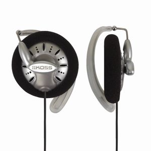 Koss KSC75 hoofdtelefoon/headset Hoofdtelefoons oorhaak 3,5mm-connector Zwart, Zilver