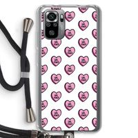 GIRL POWER: Xiaomi Redmi Note 10S Transparant Hoesje met koord