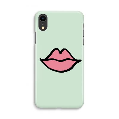 Kusje: iPhone XR Volledig Geprint Hoesje