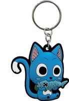 Fairy Tail - Happy Rubber Keychain