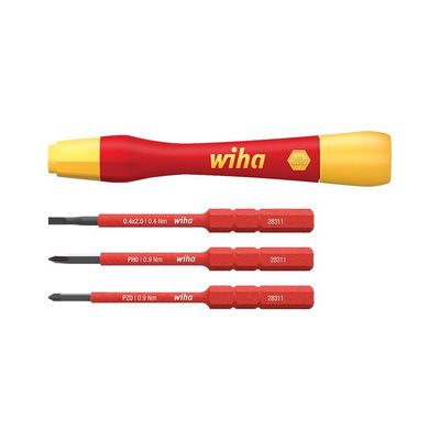 WIHA SlimVario Electric PicoFinish Fijnschroevendraaierset SB