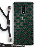 Moroccan tiles: OnePlus 7 Transparant Hoesje met koord