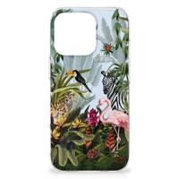 TPU Hoesje voor iPhone 16 Pro Jungle TPU Hoesje voor iPhone 16 Pro Jungle