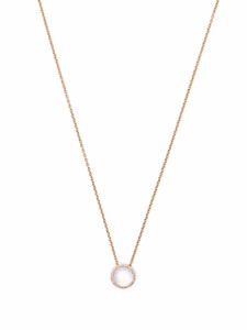 Tirisi collier Amsterdam en or rose 18ct orné de diamants et topaze