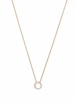 Tirisi collier Amsterdam en or rose 18ct orné de diamants et topaze