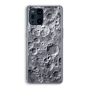 Maanlandschap: Oppo Find X3 Transparant Hoesje