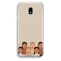 Girls girls girls: Samsung Galaxy J3 (2017) Transparant Hoesje