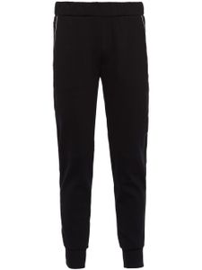 Prada pantalon de jogging Re-Nylon à plaque logo - Noir