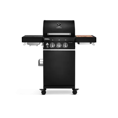 Burnhard 2-brander gasbarbecue FRED Jr Deluxe Black Series