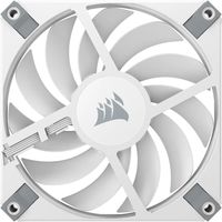 Corsair AF120 SLIM 120 mm PWM Fluid Dynamic Bearing Fan - White case fan 4-pins PWM fan-connector - thumbnail