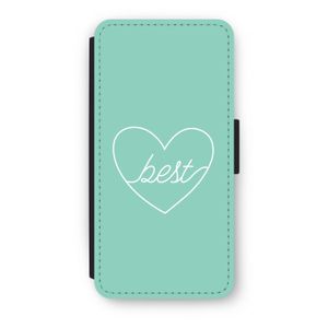 Best heart pastel: iPhone 8 Flip Hoesje