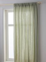 Katoenen gaasbuisgordijn