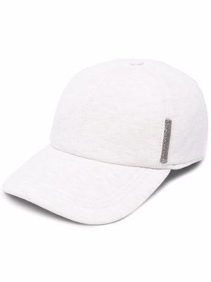 Brunello Cucinelli casquette en coton - Tons neutres