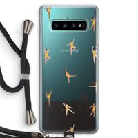 Dans #2: Samsung Galaxy S10 Plus Transparant Hoesje met koord